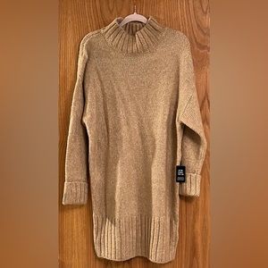 Express Sweater dress, new with tags, size Medium, Oatmeal